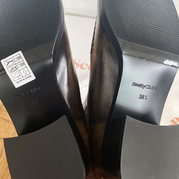 SEE BY CHLOÉ
Khaki Wendy Sock Boots - Picture 6 of 7